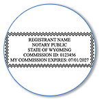 Wyoming Notary Seals